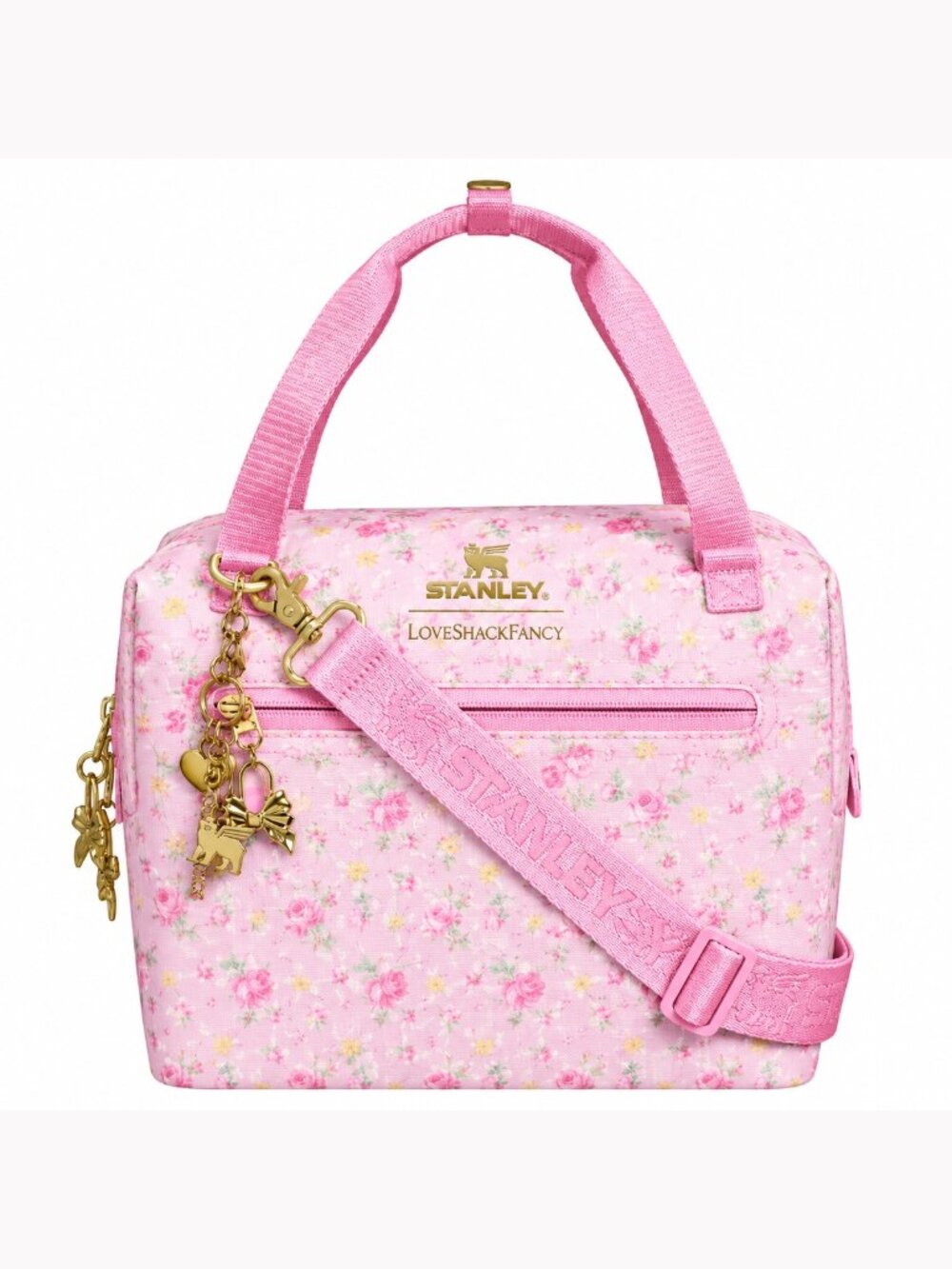 Stanley x LoveShackFancy Pink Floral Mini Cooler Bag